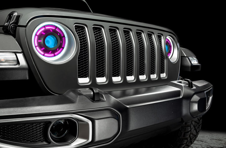 rgb headlights jeep