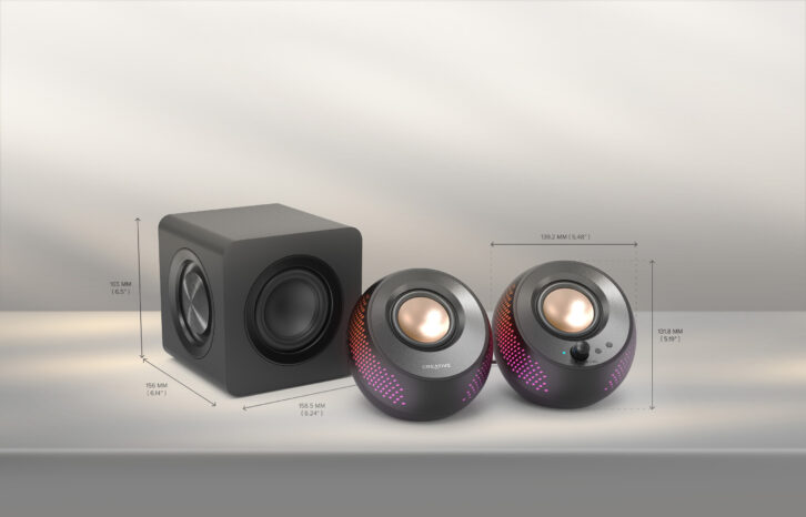 Creative Introduces The Pebble X and Pebble X Plus Desktop Speakers - TWICE