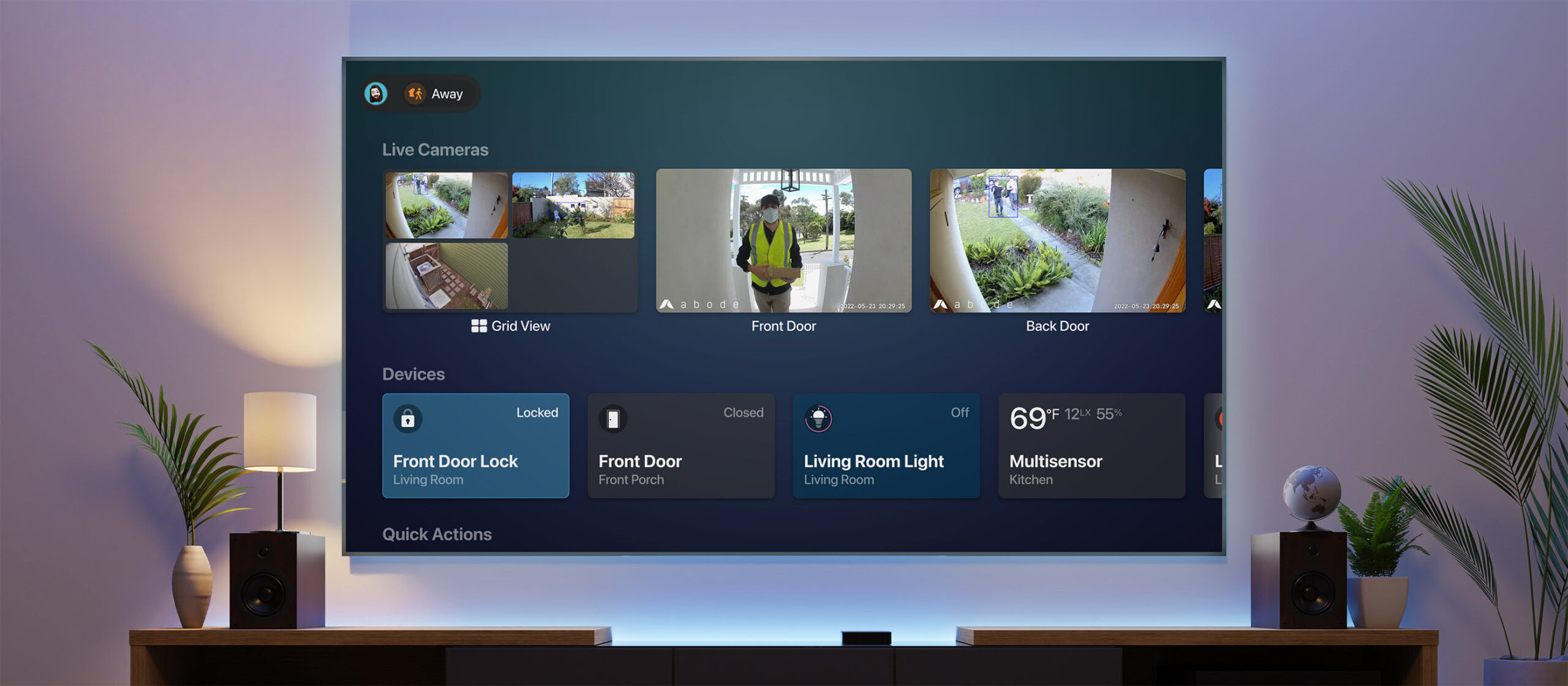 Abode Releases Smart Home Security App System Experience To Apple TV